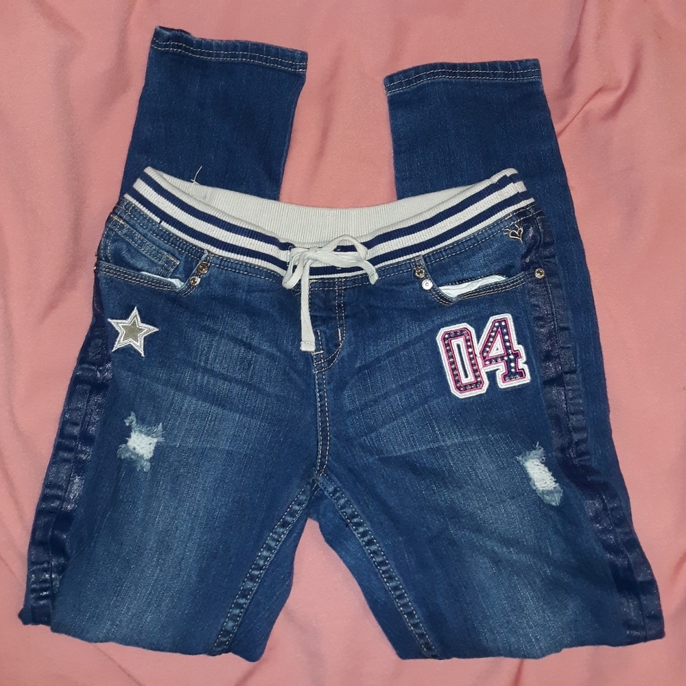 ⚂•sz.14.5 ~ Justice Super Skinny Jeans ~